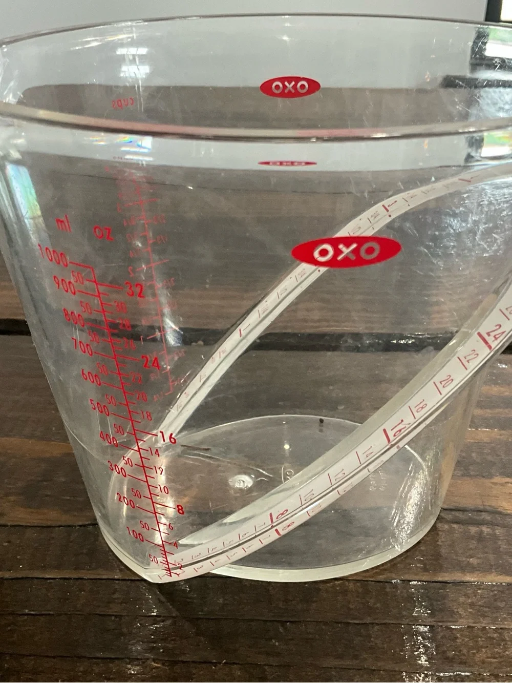 Oxo Good Grips Angled Handle Measuring Cups Set Black Handles 1,2, and 4 cups
